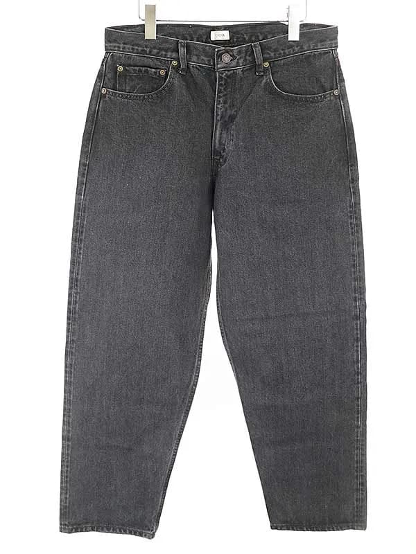 CIOTA シオタ 21AW スビンコットン 13.5oz ワイドテーパードデニムパンツ