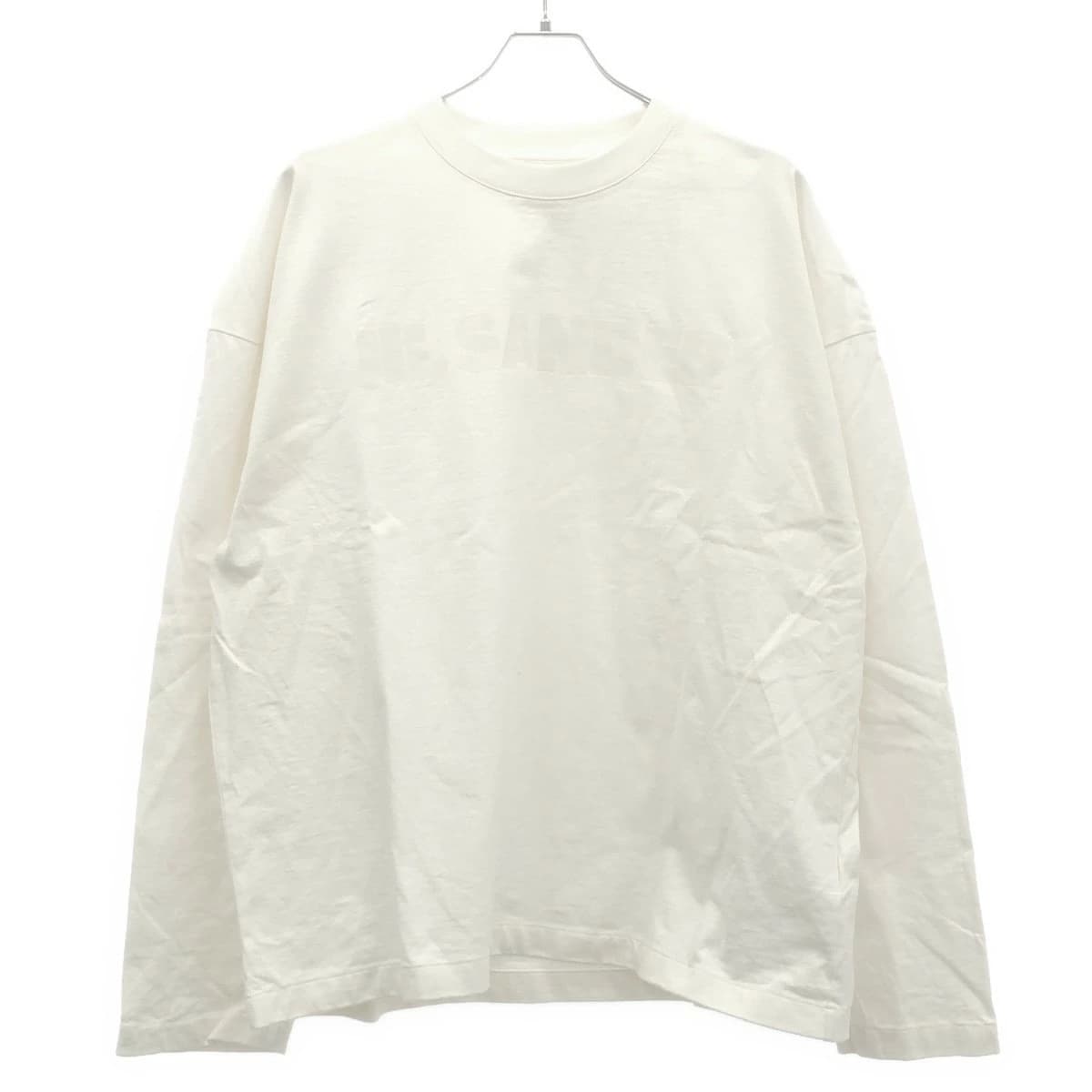 JIL SANDER ジルサンダー 24AW ロゴプリントロングスリーブTシャツ
