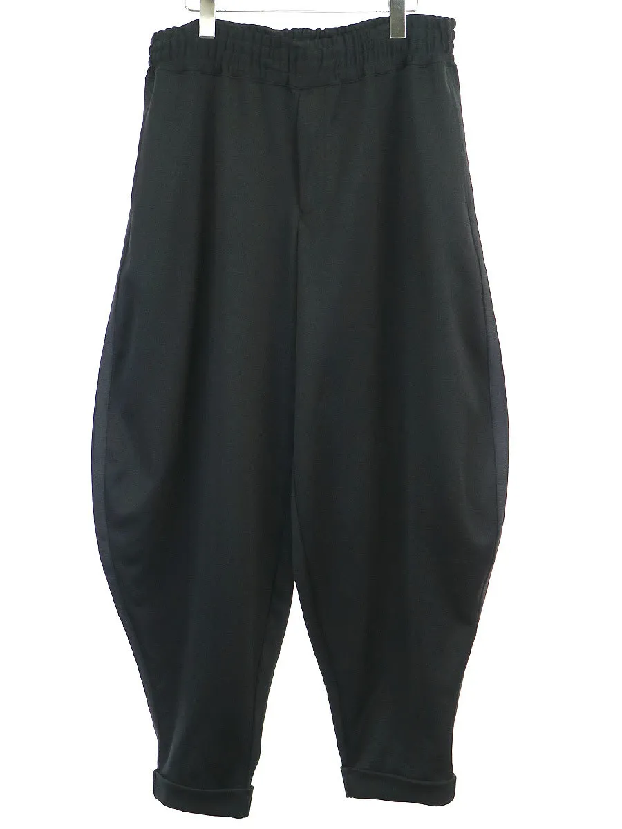 COMME des GARCONS コムデギャルソンオムプリュス 18AW ポリエステルジャージー寅壱パンツ