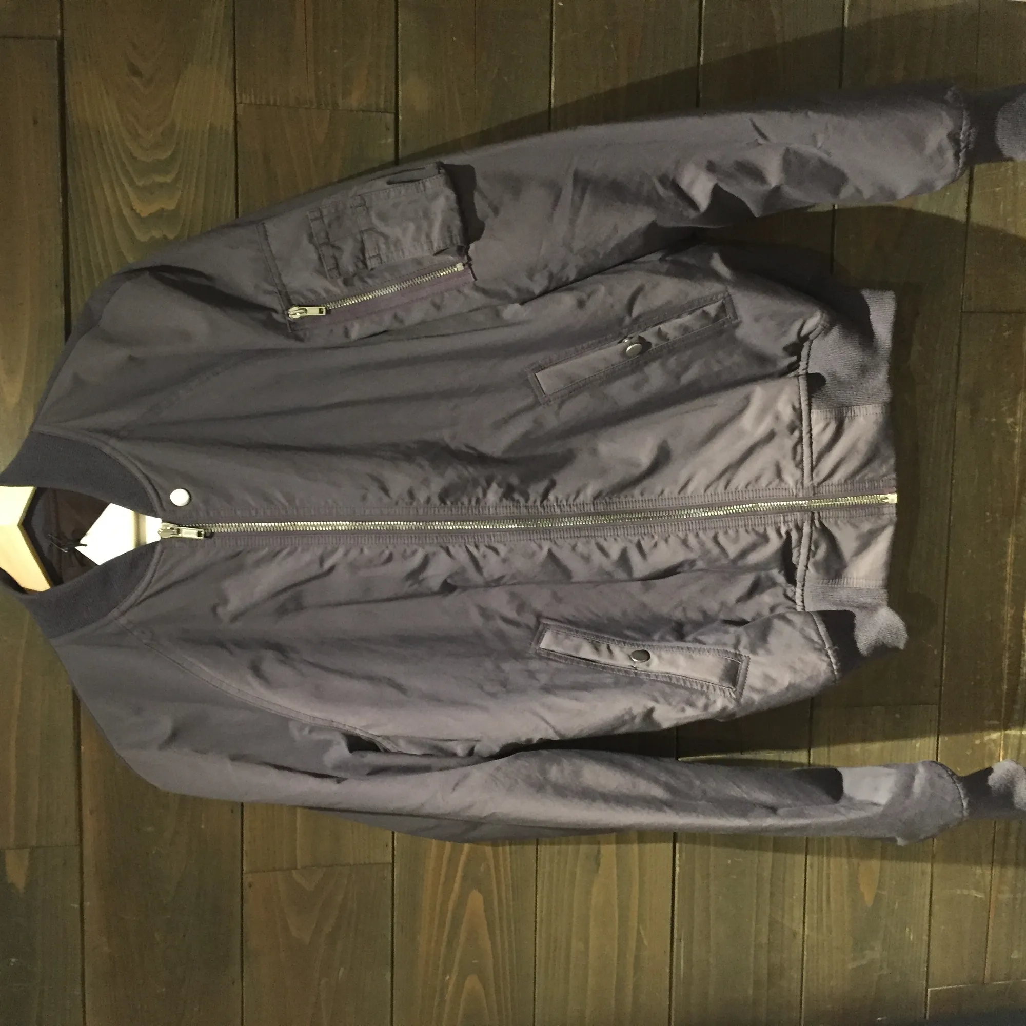 Rick Owens Rick Owens 17AW FLIGHT RAGLAN BOMBER