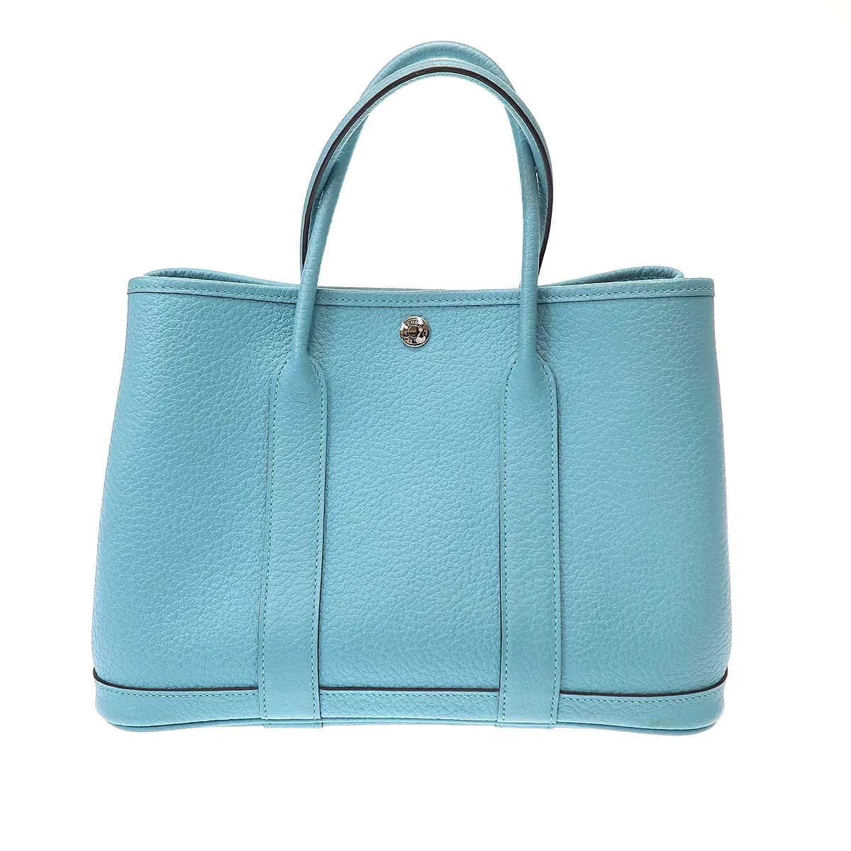HERMES エルメス SAC GARDEN PARTY 30 TPM ガーデンパーティ ヴァッシュカントリーレザーバッグ