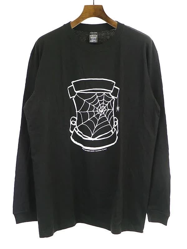 NUMBER NINE ナンバーナイン エンブレムスパイダーロングスリーブTシャツ