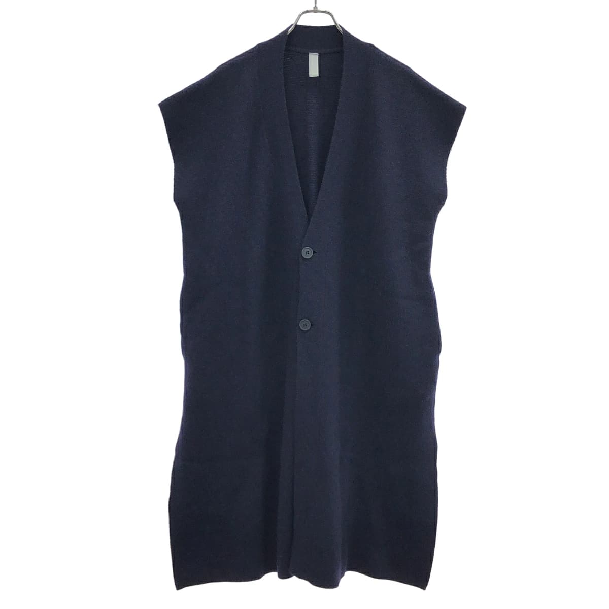 CFCL シーエフシーエル 23AW WOOL MILAN SLEEVELESS COAT ウールミラノスリーブレスニットコート CF006KA122