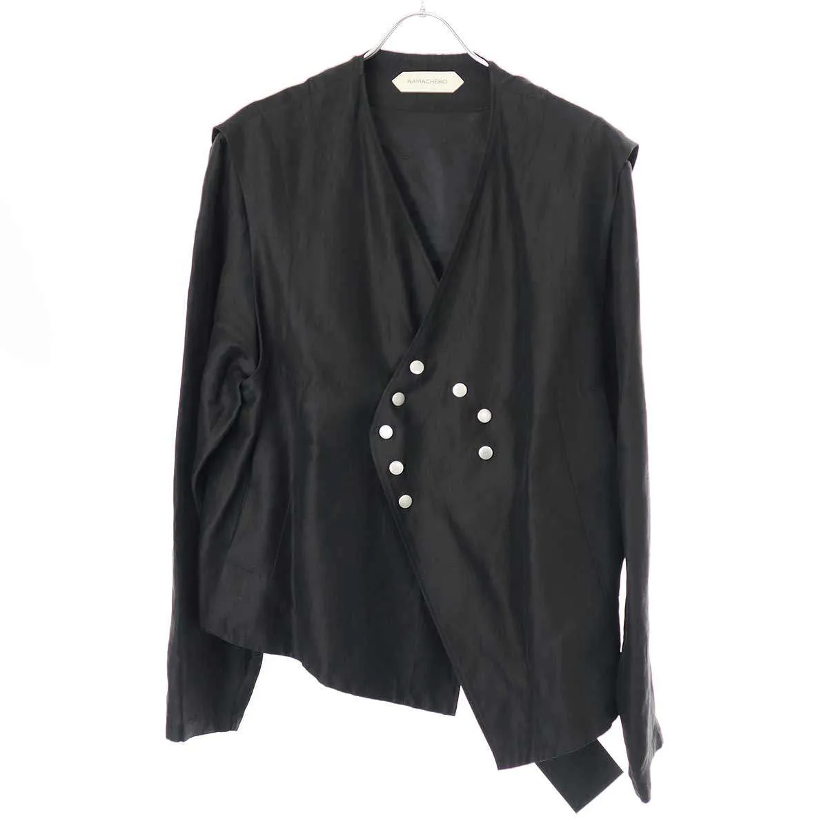 NAMACHEKO ナマチェコ 21SS SKAFTBLADEN JACKET ノーカラージャケット