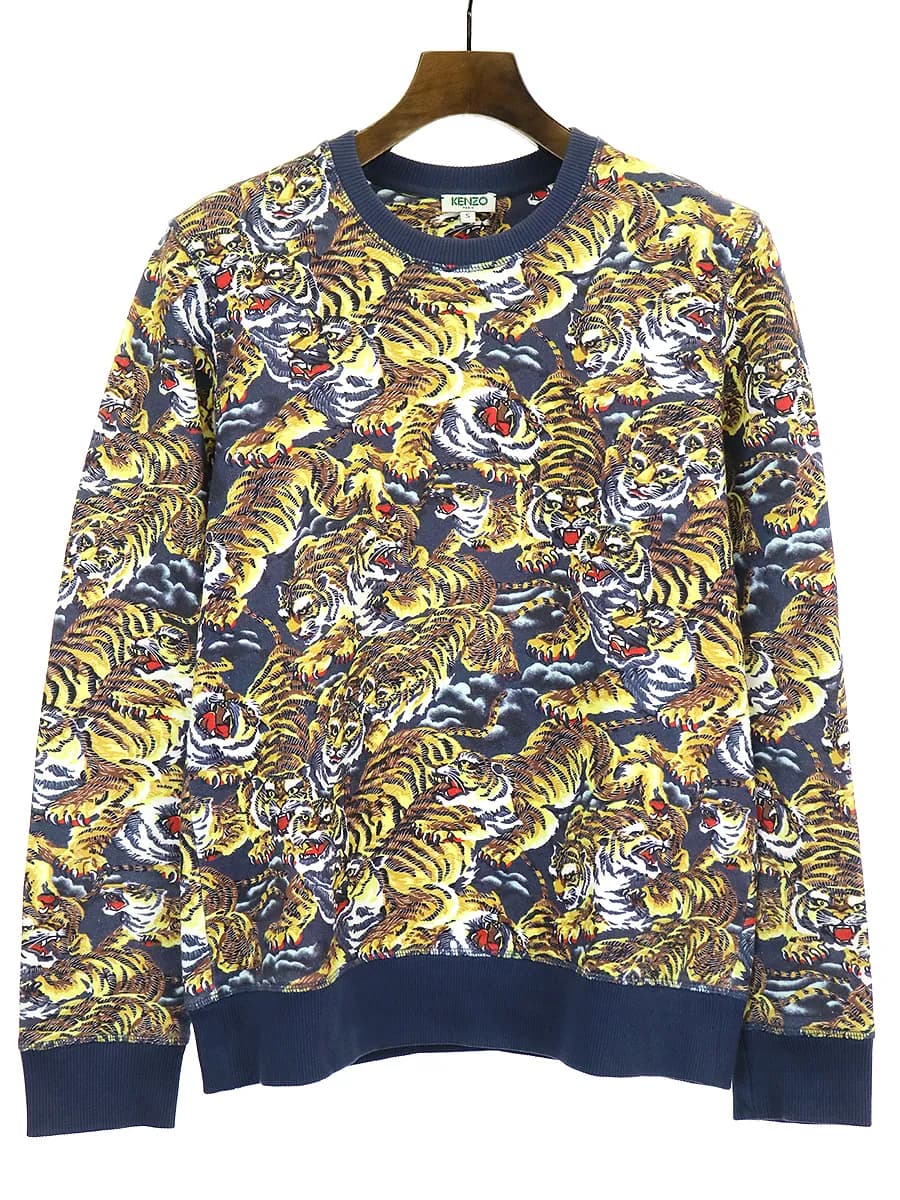 KENZO ケンゾー 15AW Flying Tiger Print Sweatshirt タイガープリントスウェットトレーナー