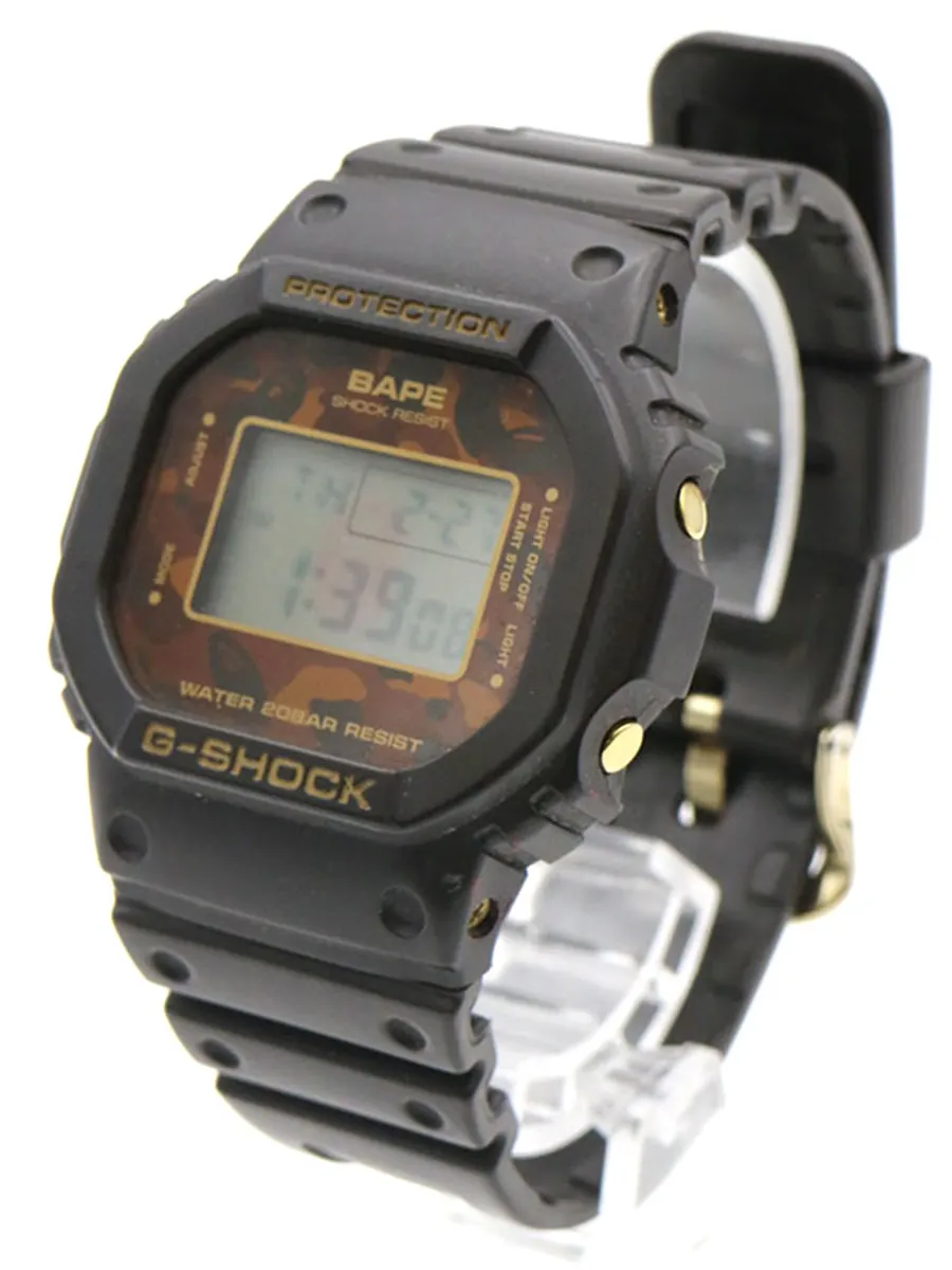 G-SHOCK G BAPE Gショック ア ベイシング エイプ DW-5600VT 1ST CAMO 2000本限定 腕時計
