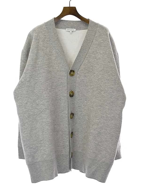 MADISON BLUE マディソンブルー 19AW オーバーサイズウールニットカーディガン