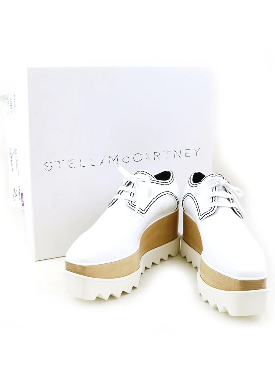 Stella McCartney ステラマッカートニー ELYSE プラットフォームレザーシューズ