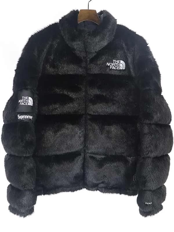 Supreme シュプリーム × ザノースフェイス 20AW Faux Fur Nuptse Jacket ファーダウンジャケット