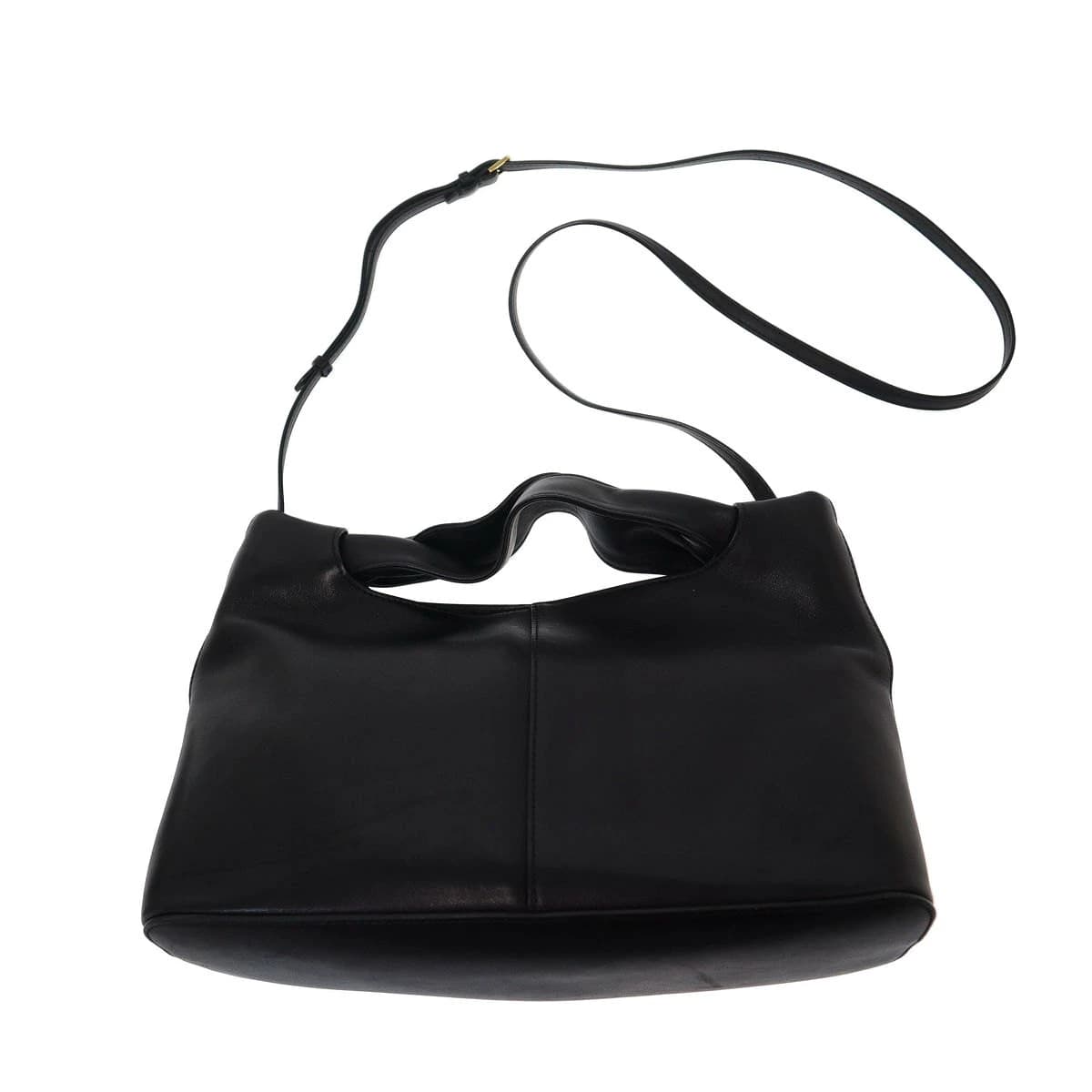 THE ROW ザ ロウ CAMDEM カムデン レザーショルダーバッグ