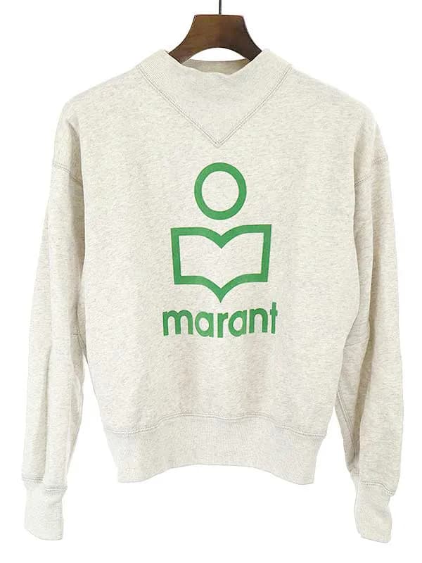 ISABEL MARANT イザベルマランエトワール 19AW モックネックロゴスウェットトレーナー