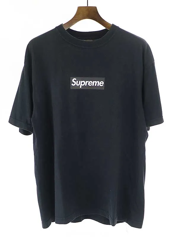 Supreme シュプリーム×ネイバーフッド BOX LOGO TEE ボックスロゴプリントTシャツ ブラック 3