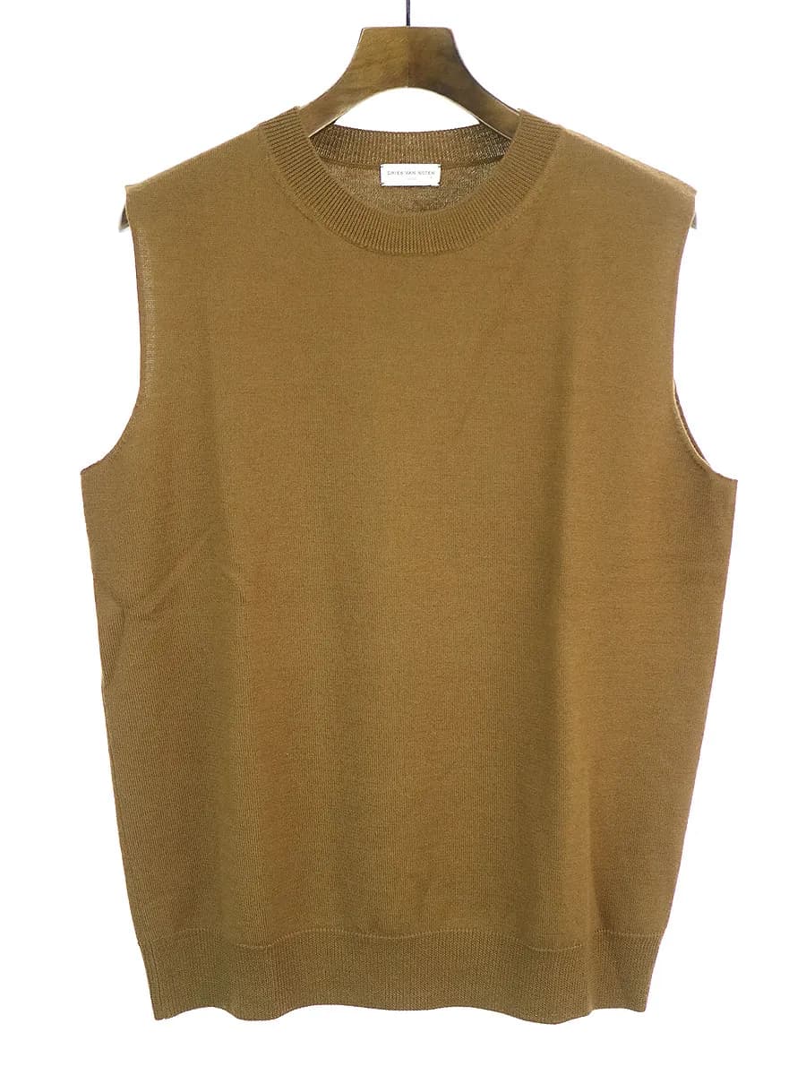 DRIES VAN NOTEN ドリスヴァンノッテン ウールニットベスト