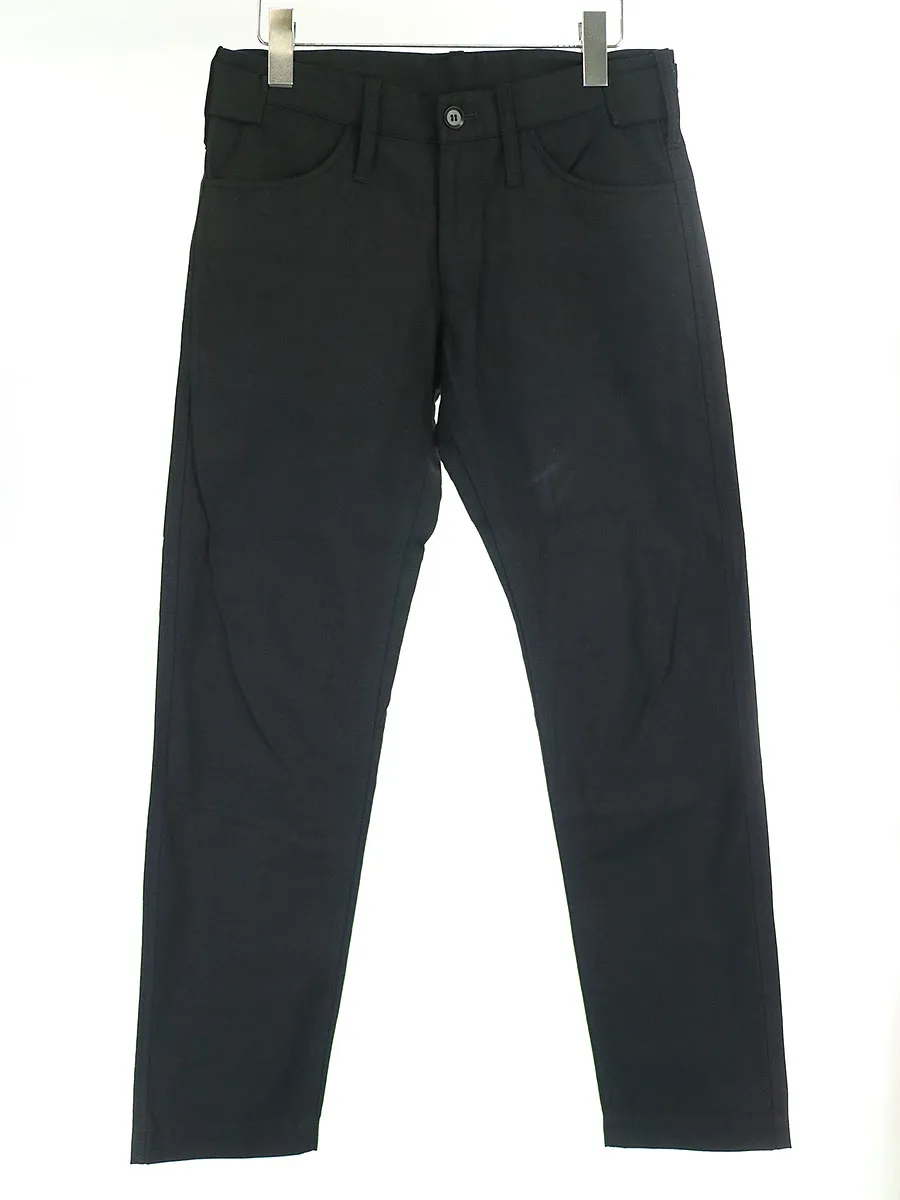 Yohji Yamamoto ヨウジヤマモト ファム 14AW ストレートコットンパンツ