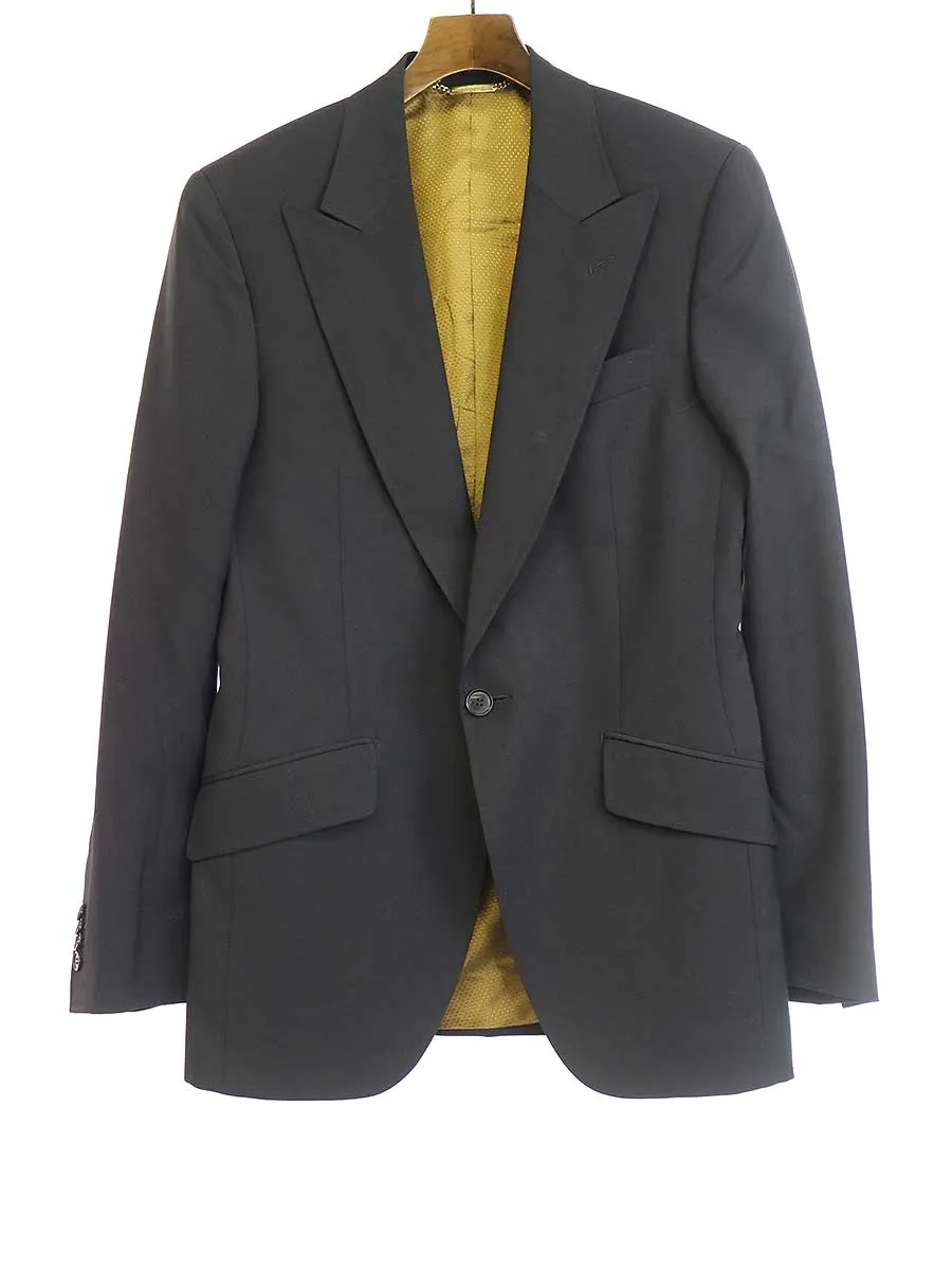 DOLCE&GABBANA ドルチェ&ガッバーナ SICILIA ピークドラペル1Bセットアップ スーツ