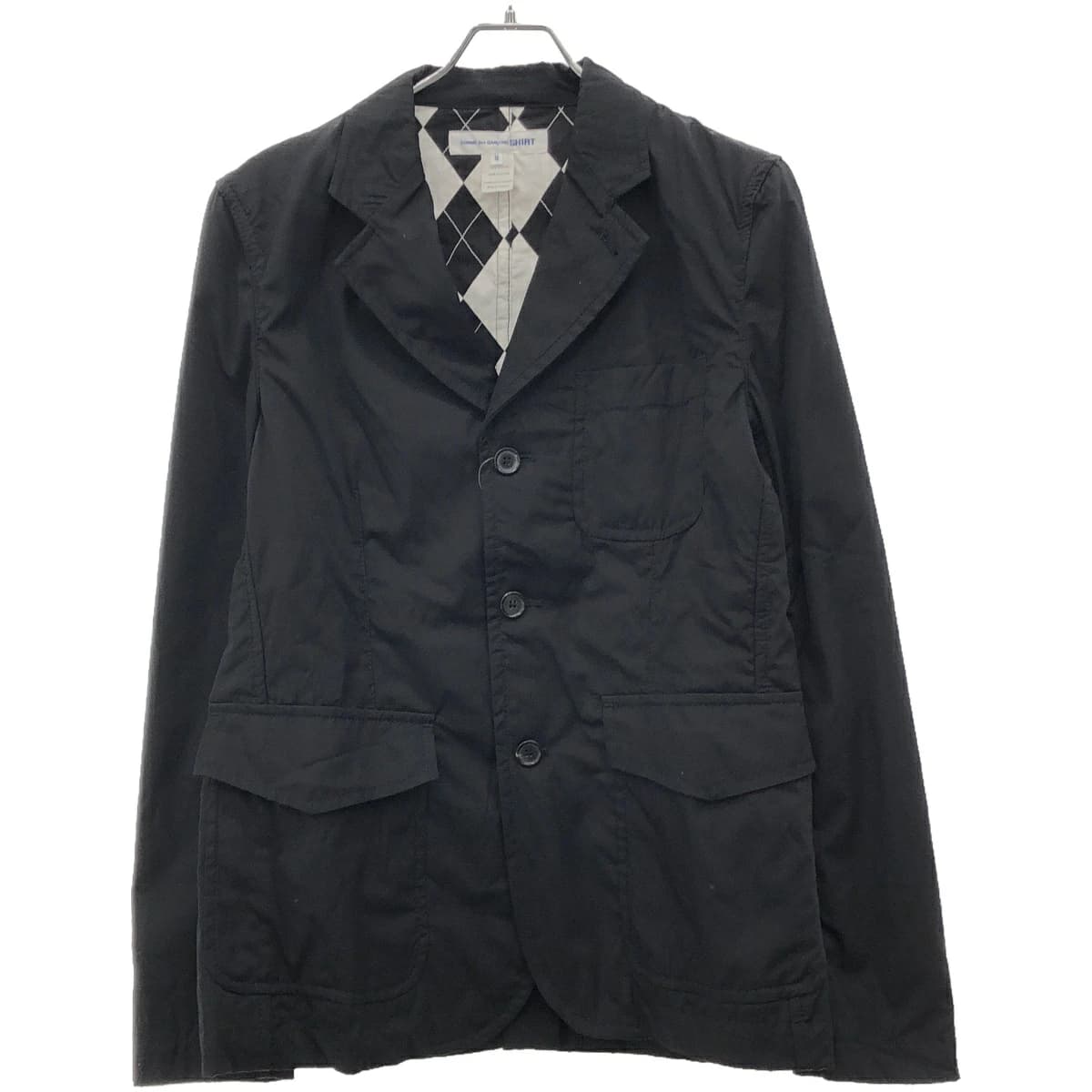 COMME des GARCONS コムデギャルソンシャツ 22SS ハーレクインチェックテーラードジャケット FI-J004