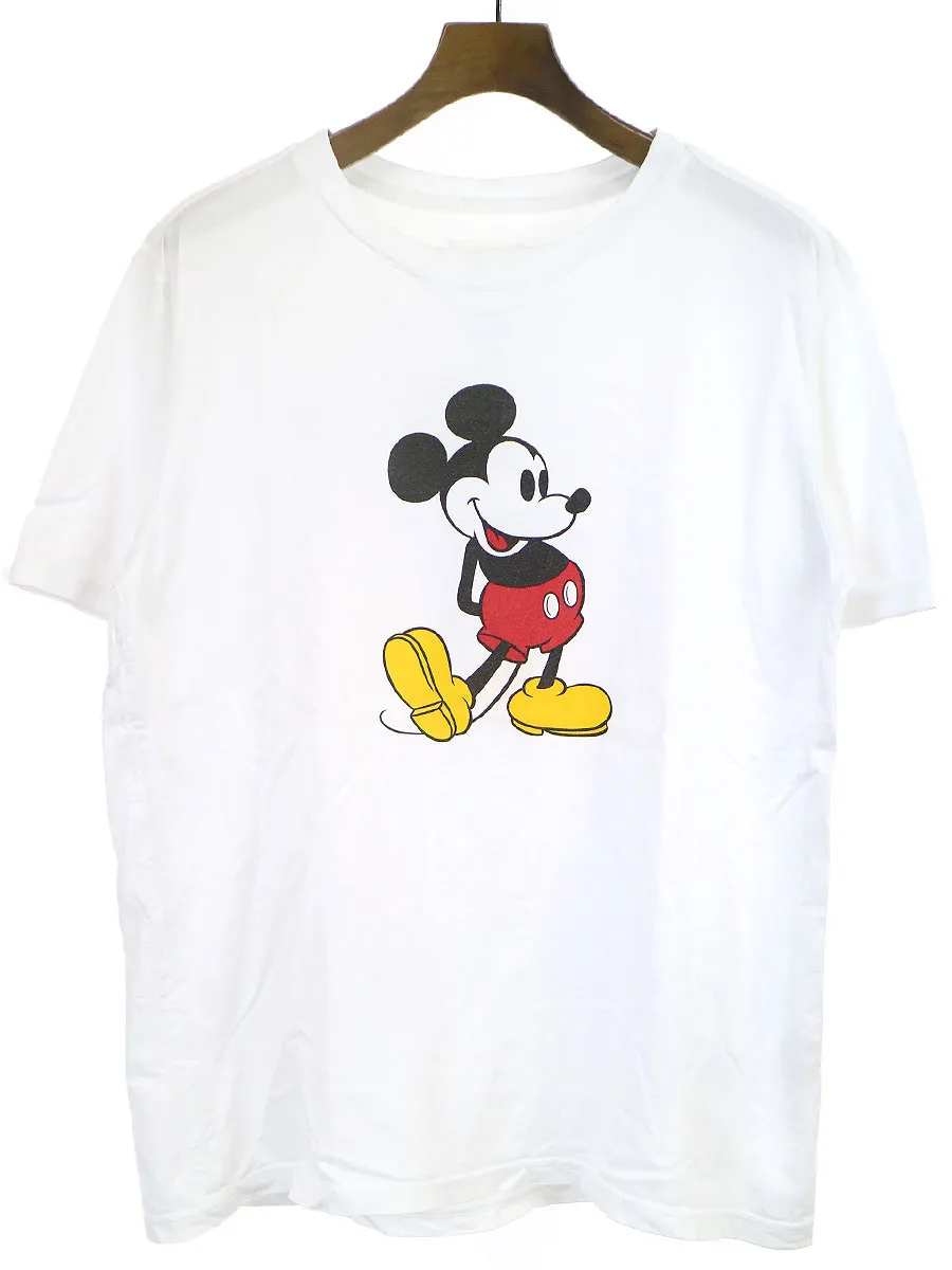 TAKAHIROMIYASHITA The SoloIst. タカヒロミヤシタ ザ ソロイスト×ディズニー 20SS ミッキーマウスプリントTシャツ