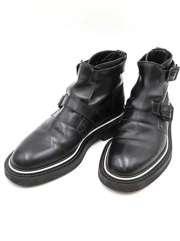 Dior HOMME ディオールオム 09AW レザーパイピングブーツ