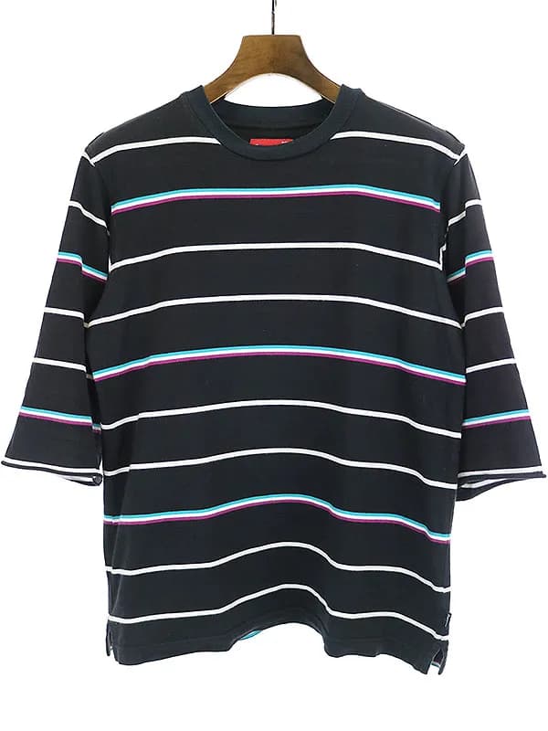 Supreme シュプリーム Striped L/S Tee ボーダーカットソー