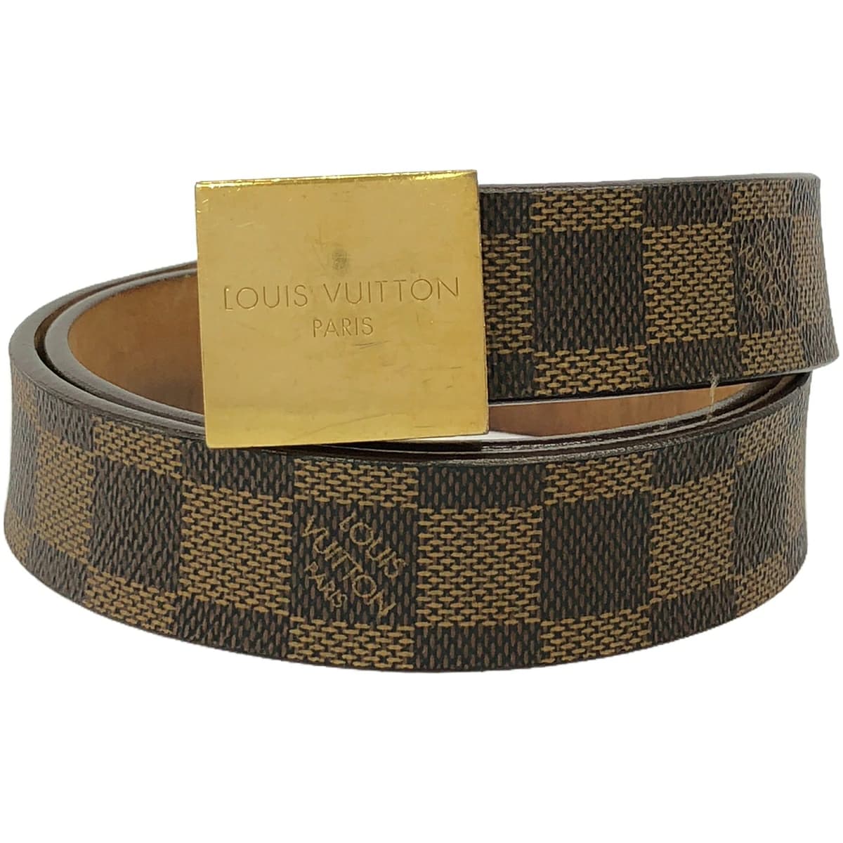 LOUIS VUITTON ルイヴィトン M6803V サンチュールキャレ ダミエベルト LB0013