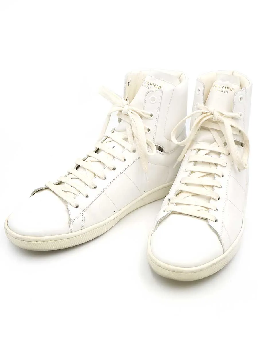 SAINT LAURENT サンローラン パリ 315486 SL/01H レザー ハイカット スニーカー