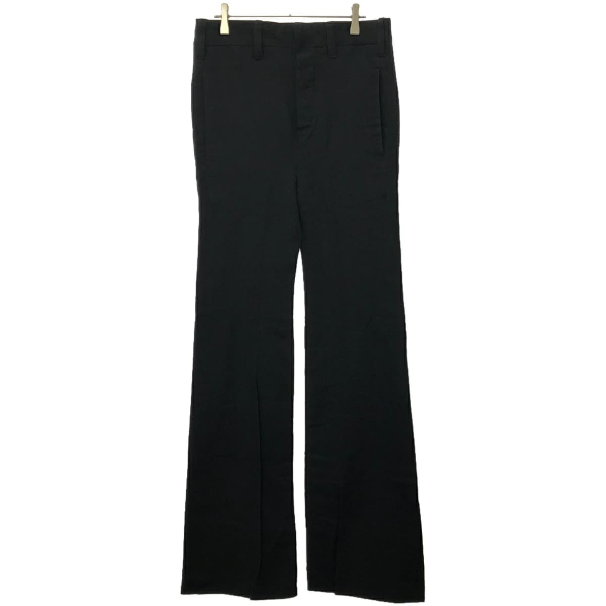 ANN DEMEULEMEESTER アンドゥムルメステール 18SS コットンフレアトラウザーズパンツ 1801-3414-200-099