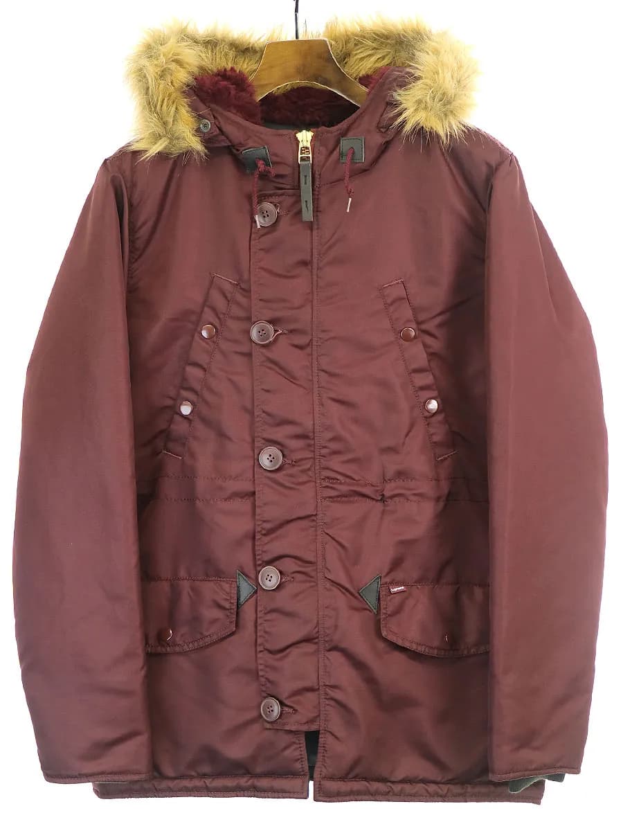 Supreme シュプリーム N-3B PARKA ファー付きミリタリージャケット