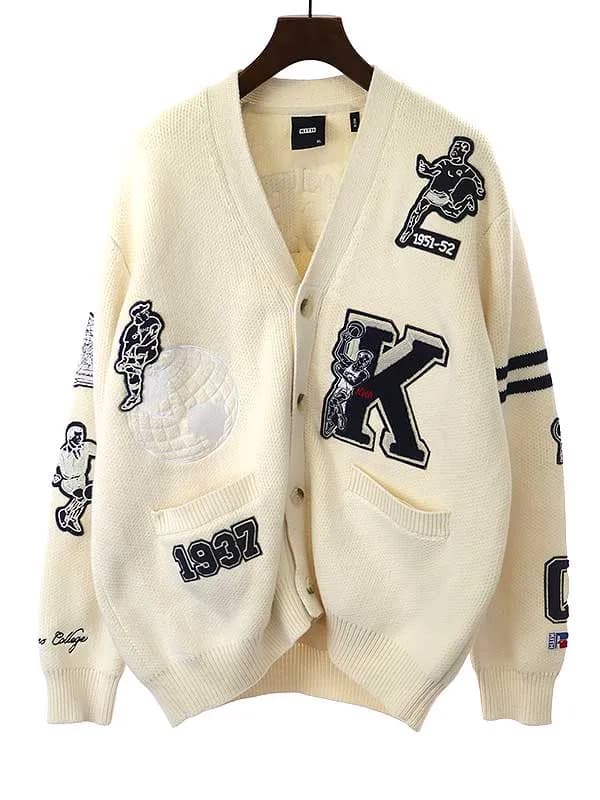 KITH キス 22AW Russell Athletic CUNY Queens College Cardigan カーディガン