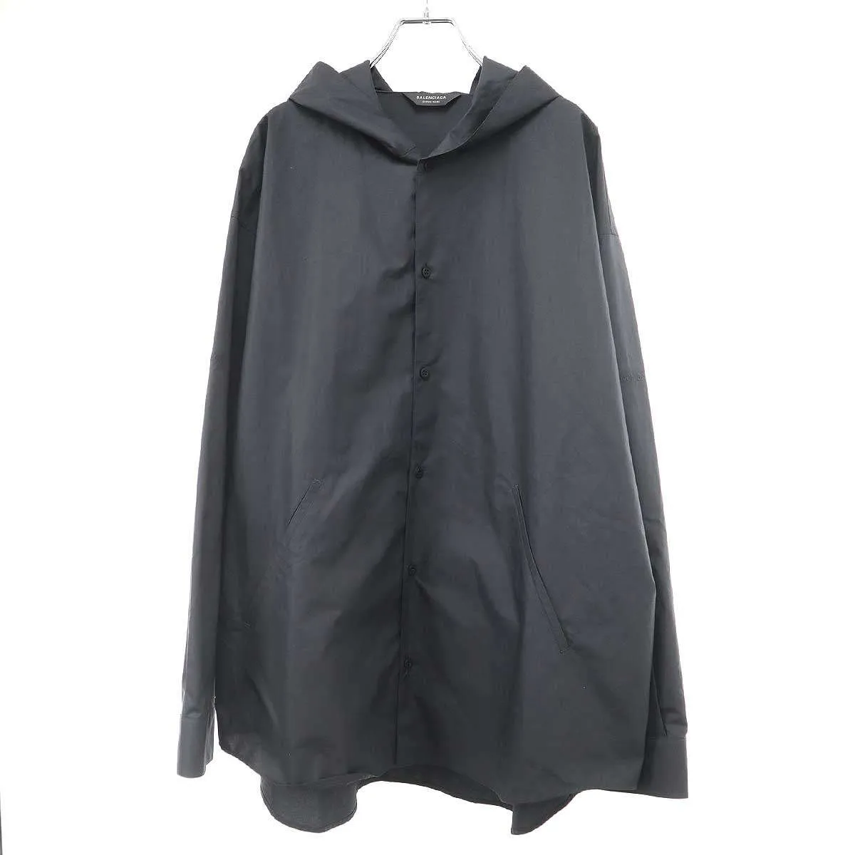 BALENCIAGA バレンシアガ 25SS フーデッドシャツ 814125 TNM60