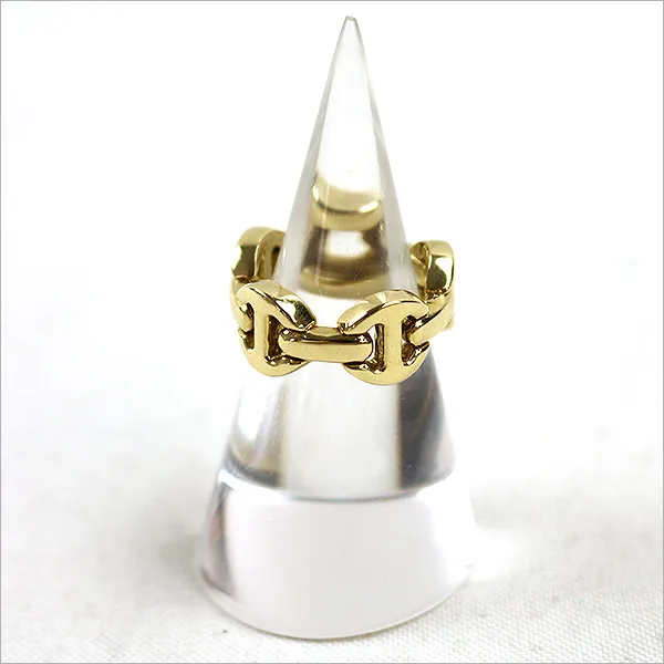 HOORSENBUHS HOORSENBUHS CLASSIC TRI-LINK RING 18K