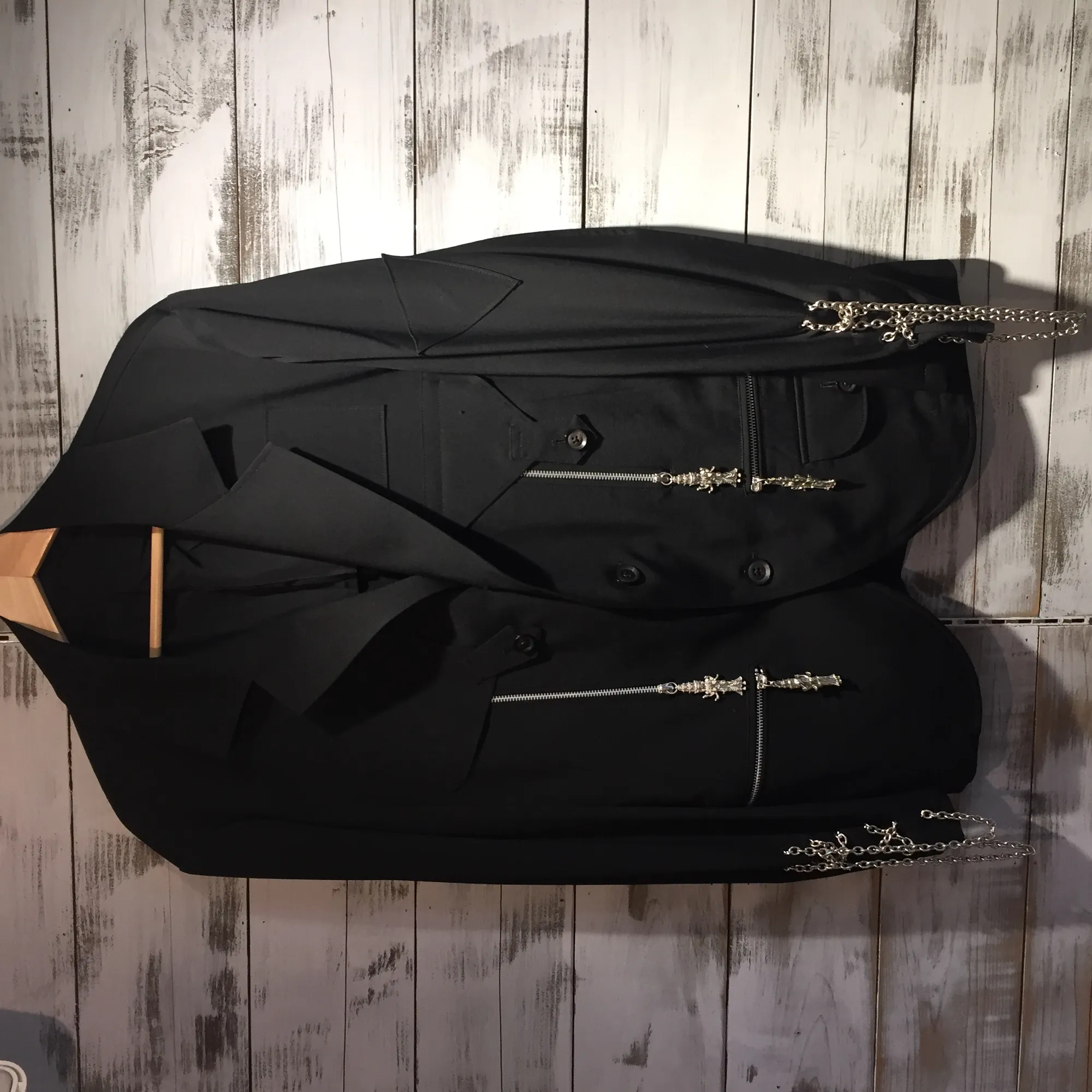 Yohji Yamamoto Yohji Yamamoto POUR HOMME 18SS LOOK28 テント布仏像ミリタリージャケット