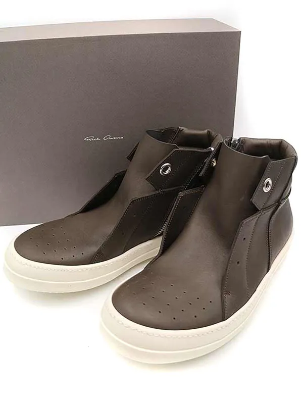 Rick Owens リックオウエンス 16SS ISLAND DUNK アイランドダンク サイドジップスニーカー