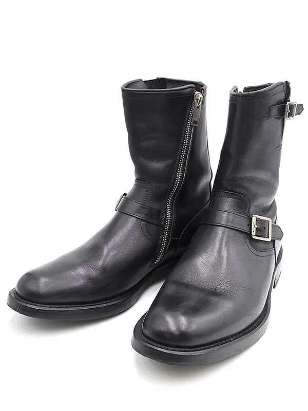 SAINT LAURENT サンローラン パリ 13AW サイドジップエンジニアレザーブーツ