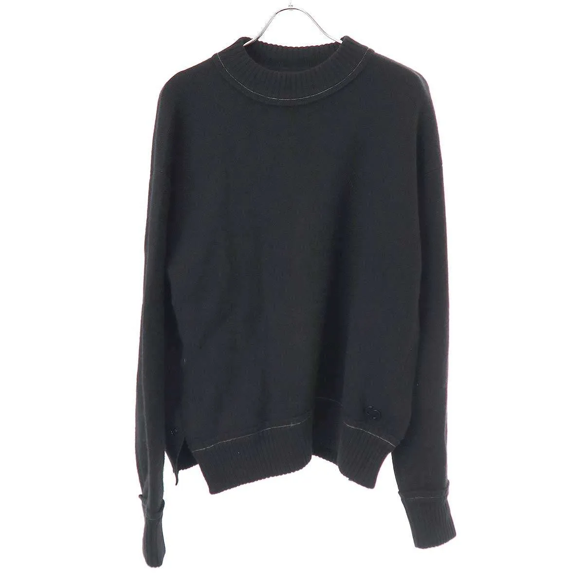 sacai サカイ 22AW S Studs Cashmere Knit Pullover カシミヤプルオーバーニットセーター
