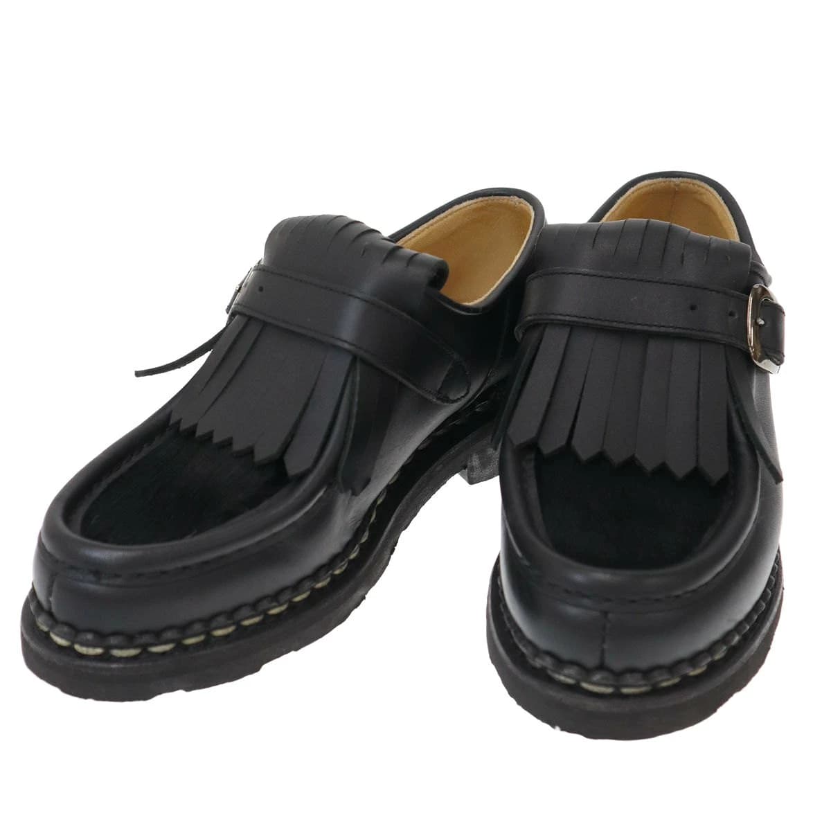 Paraboot パラブーツ NYONS ニヨン ポニーファーフリンジ チロリアンシューズ 83479