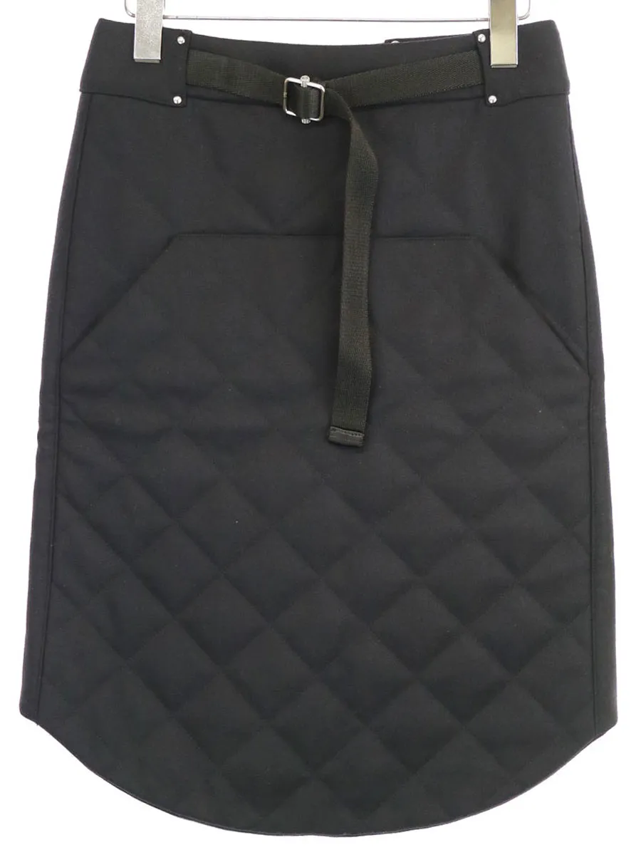 THE RERACS ザ リラクス 16AW キルティングペンシルスカート
