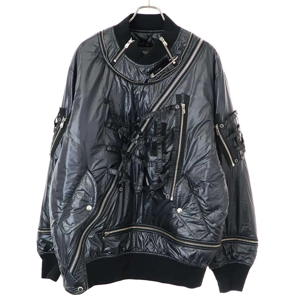 TAKAHIROMIYASHITA The SoloIst. タカヒロミヤシタザソロイスト 21AW Space Flight Jacket. ジップデザインスペースフライトジャケット sj.0008bAW21