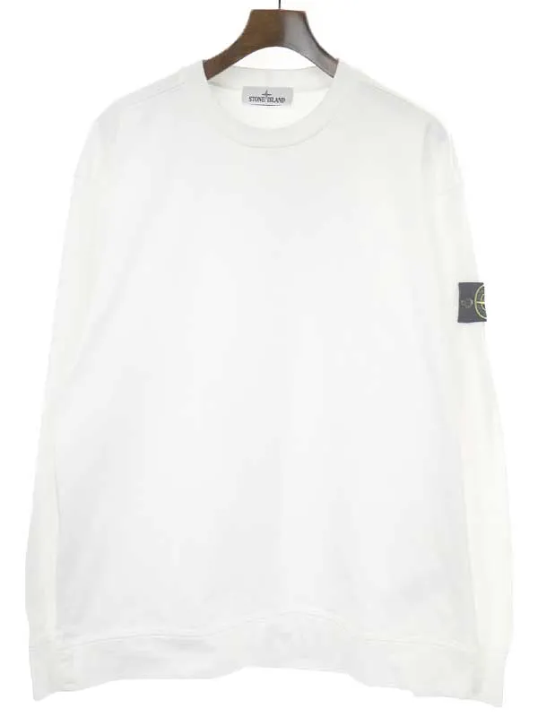 STONE ISLAND ストーンアイランド 22AW ガーメントダイヘビーコットンカットソー