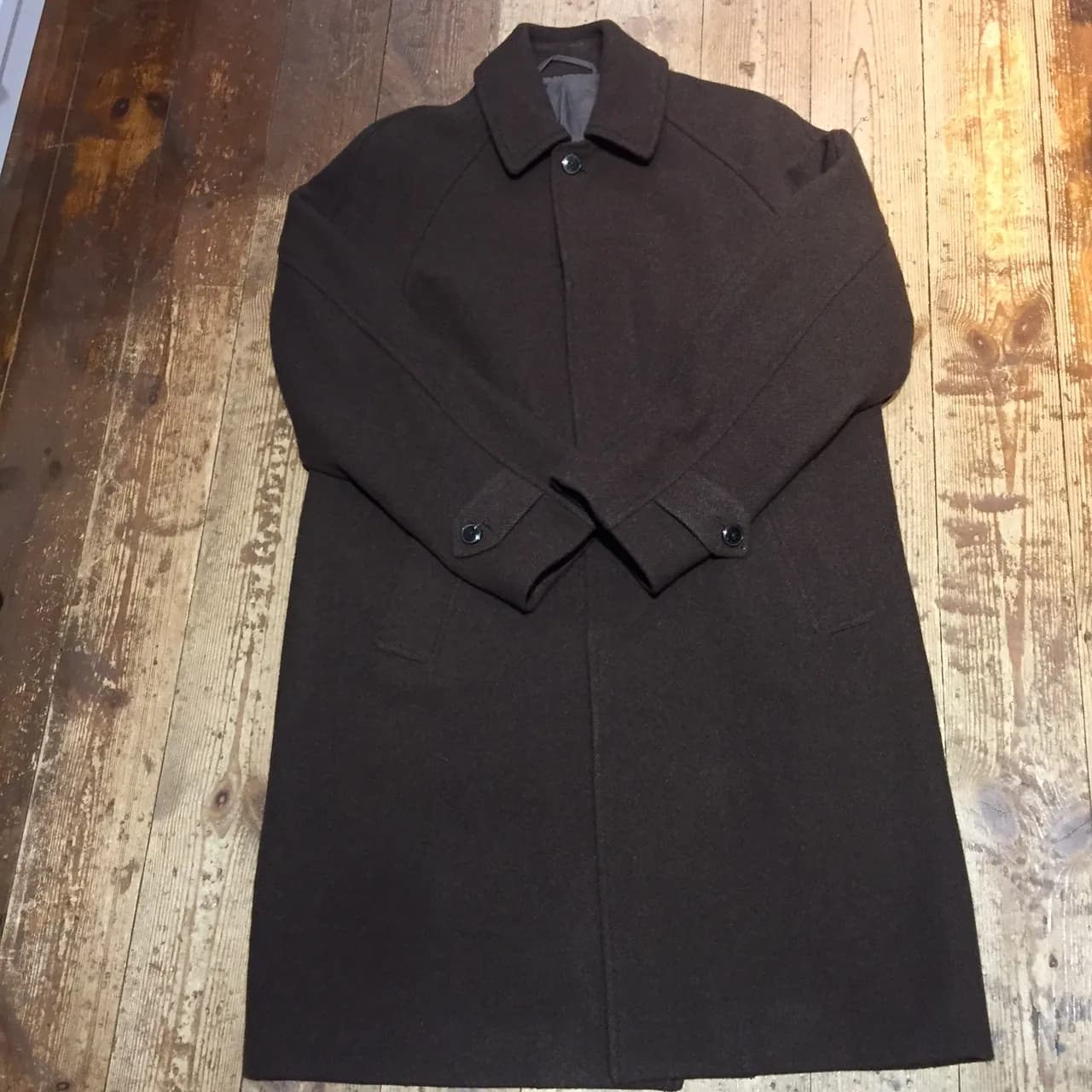COMOLI COMOLI 16AW ヤクメルトンバルカラーコート
