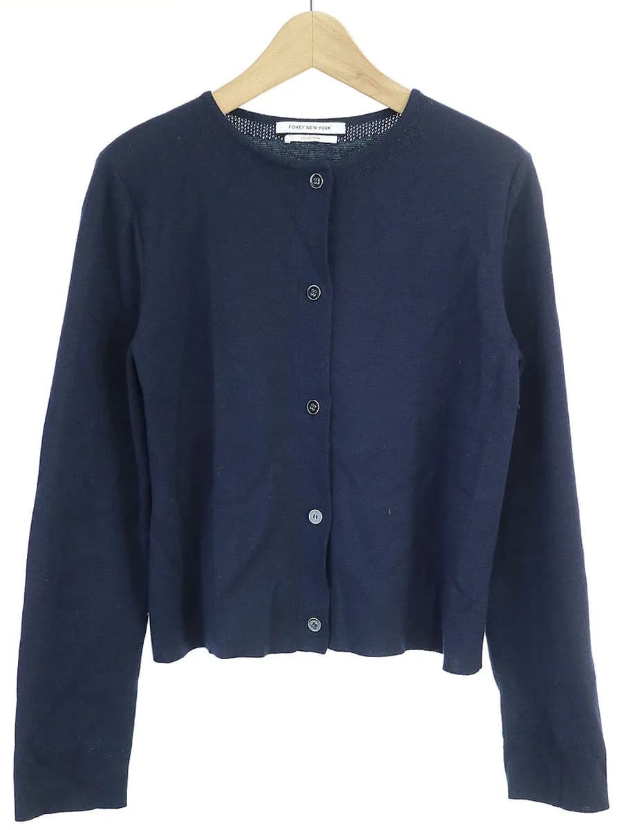 FOXEY フォクシー NEW YORK シルクブレンドカーディガン