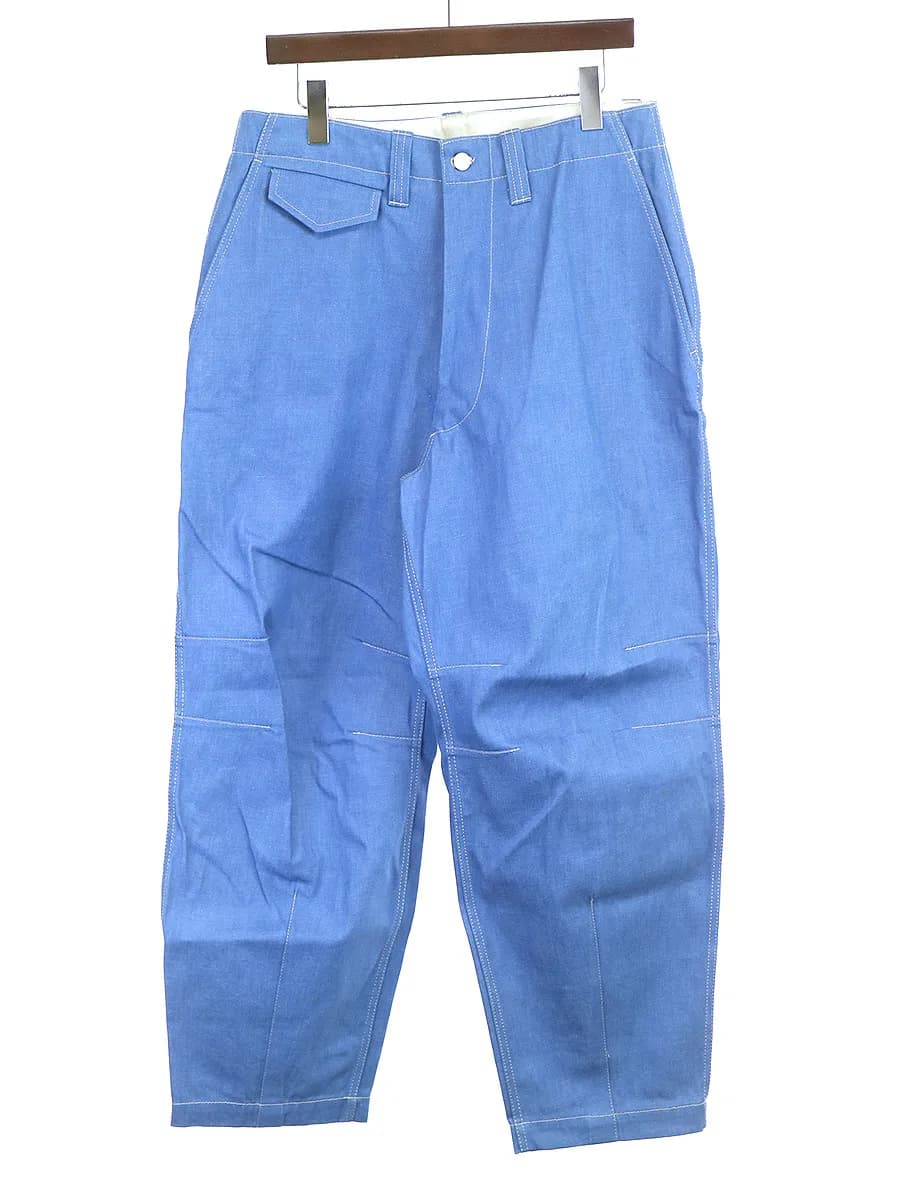 E.Tautz イートウツ 20SS ENGINEERED FIELD TROUSERS ワイドデニムパンツ