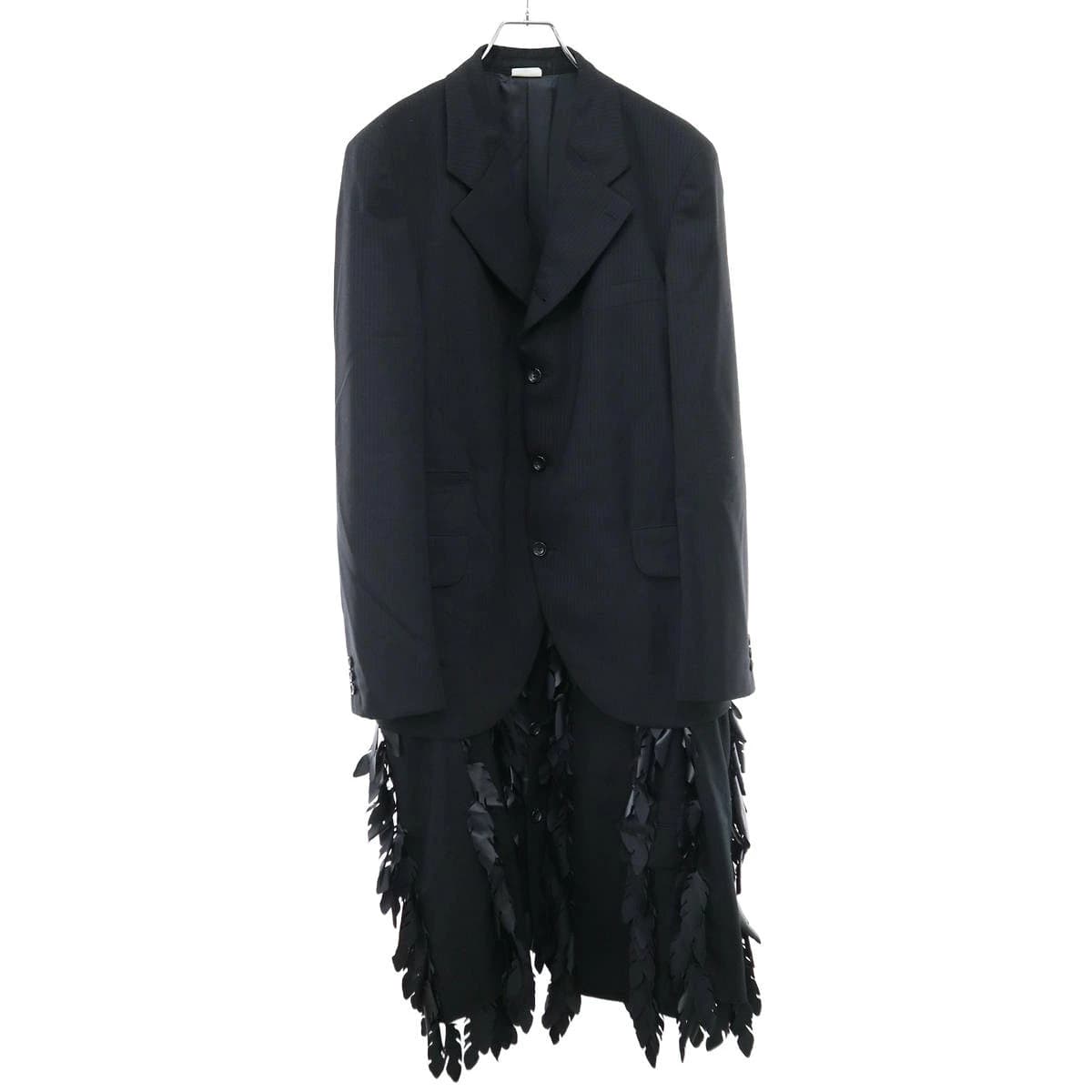 COMME des GARCONS コム デギャルソンオムプリュス 24SS BEYOND REALITY リーフドッキング ロングジャケットコート PM-J019