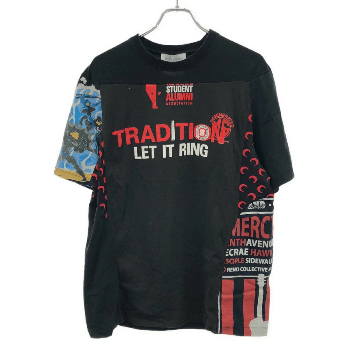 MARINE SERRE マリーン セル アップサイクルプリントTシャツ