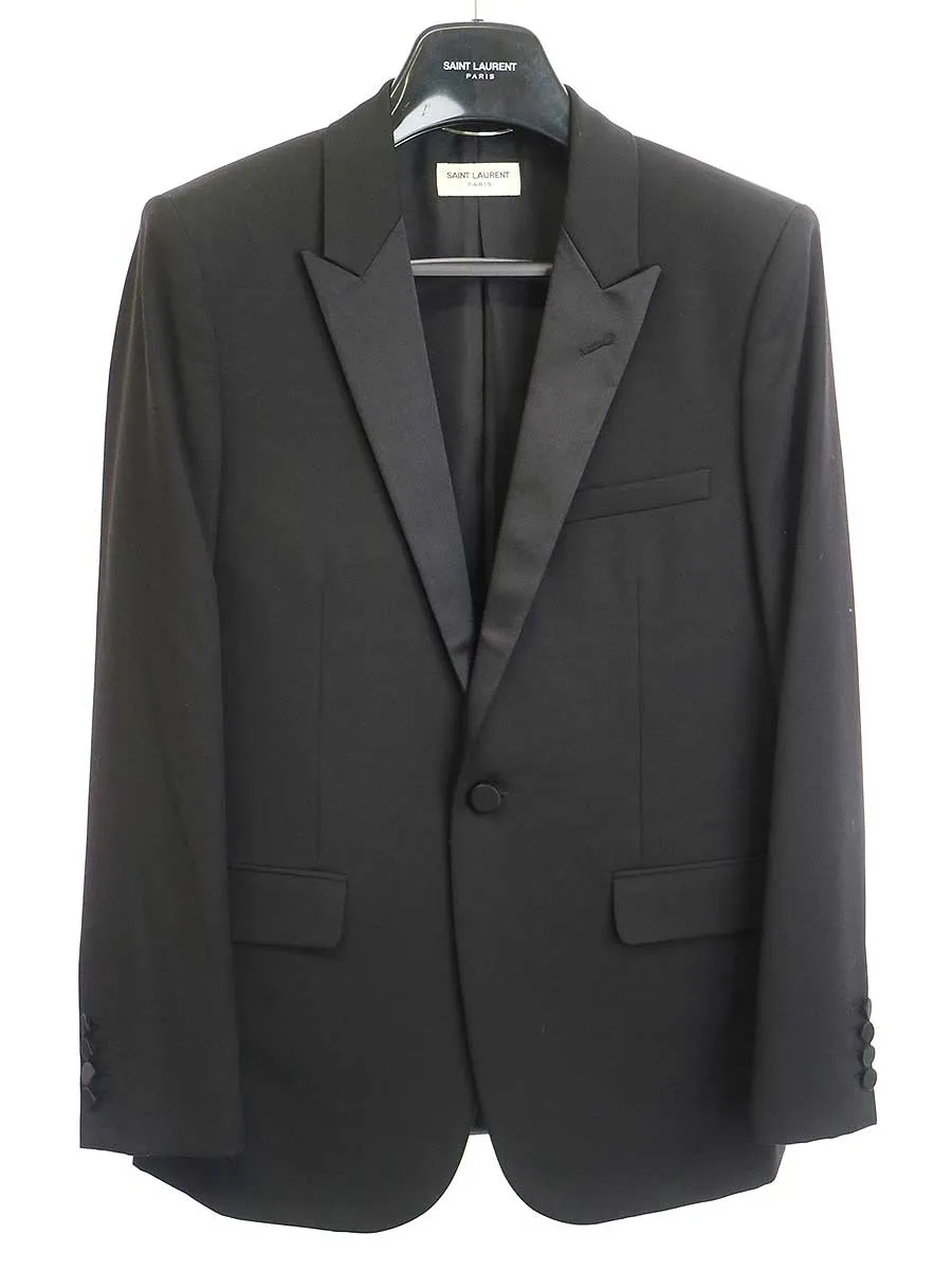 SAINT LAURENT サンローラン パリ 16SS スモーキングセットアップスーツ