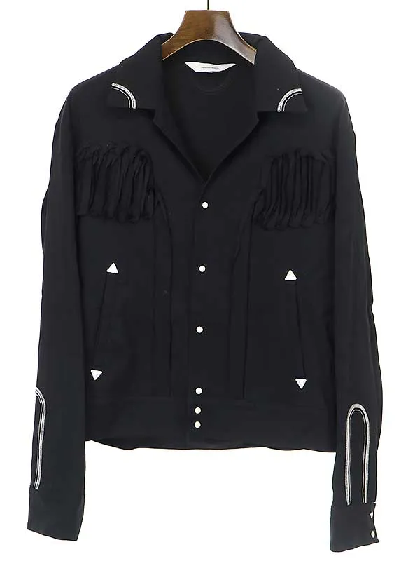Sasquatchfabrix. サスクワッチファブリックス 22SS FLOWER EMBROIDERY WESTERN JACKET デザインウエスタンジャケット