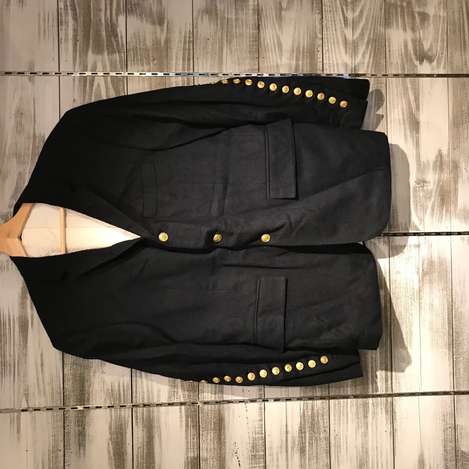 THOM BROWNE THOM BROWNE 08AW 袖金釦カシミヤブレザージャケット