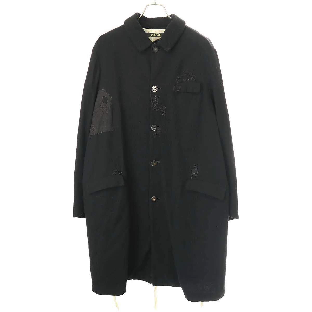 ARCHIVIO J.M.Ribot アルキビオ J.M. リボット HAND AGED COAT ヴィンテージウールステンカラーコート