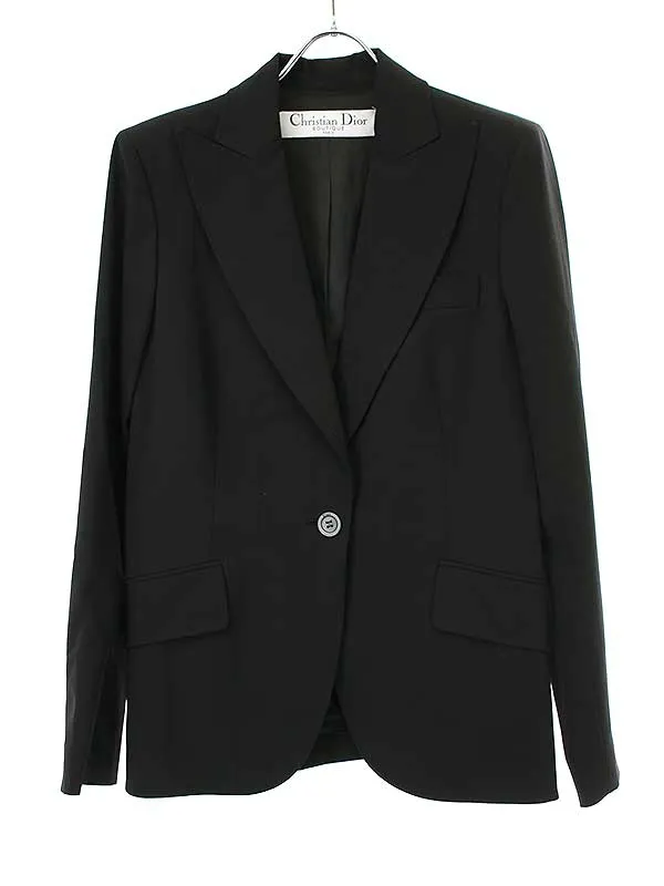 Dior HOMME クリスチャンディオール by John Galliano 2005AW ピークドラペルテーラードジャケット