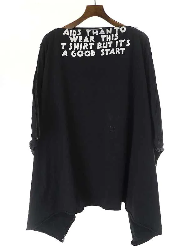 Maison Margiela メゾン マルタン マルジェラ 12SS エイズプリントポンチョ