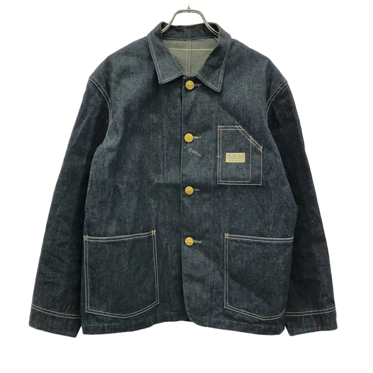 AtLast&Co アットラスト Lot663 Coverall Jacket デニムカバーオールジャケット